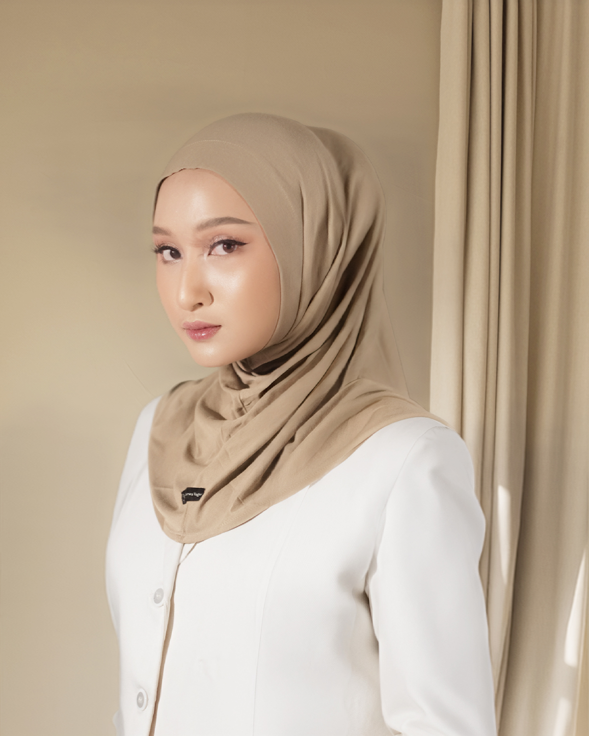 EASE COTTON SPORT INSTAN BEIGE