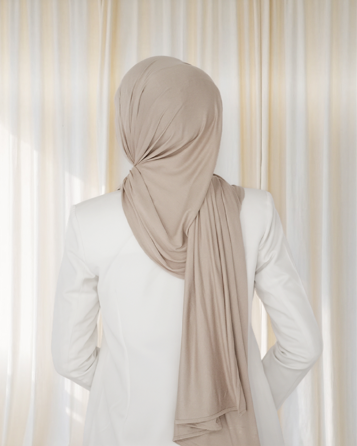 ESSENTIAL VISCOSE PASHMINA MOCCA
