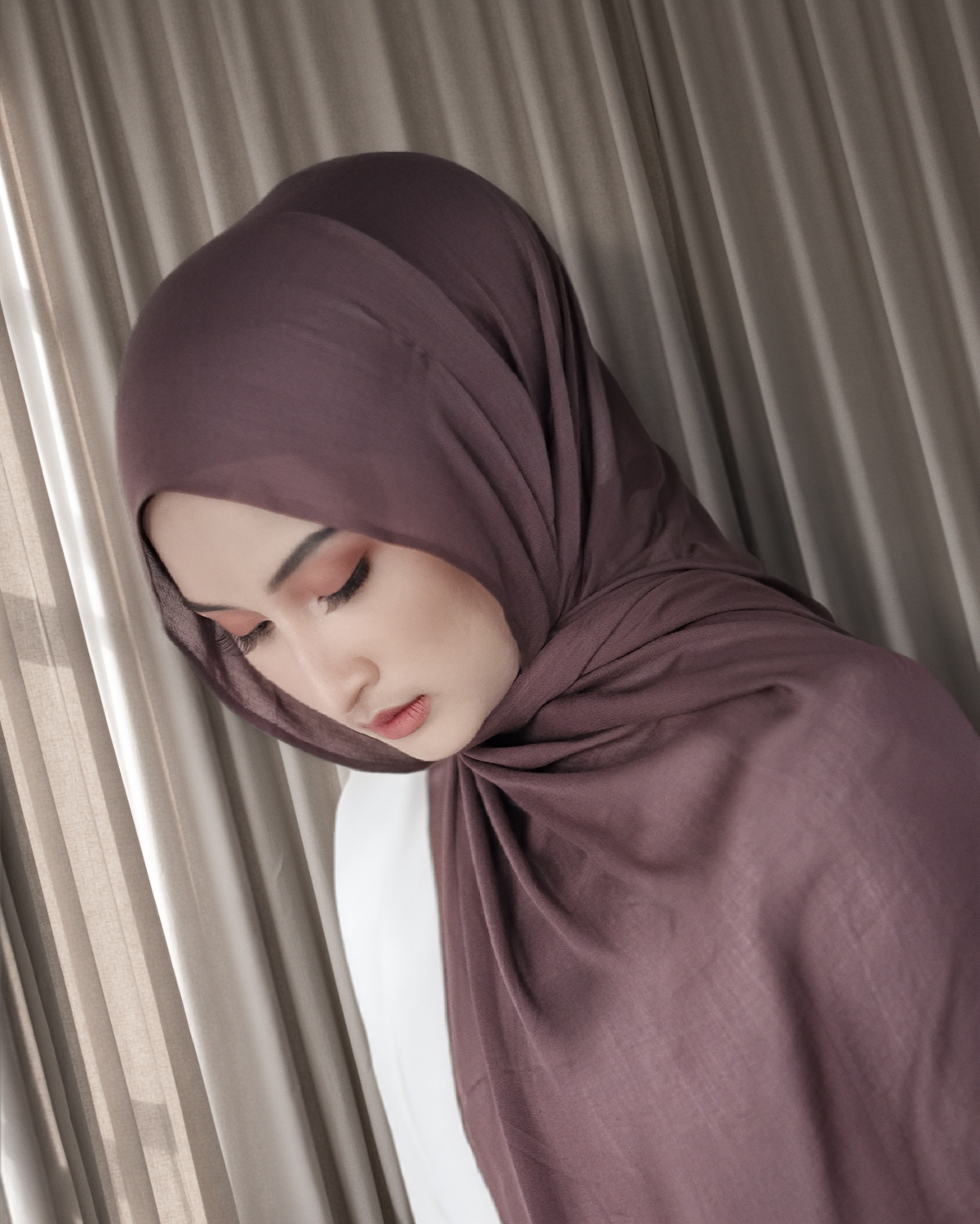 FLOW MODAL PASHMINA MAHOGANY