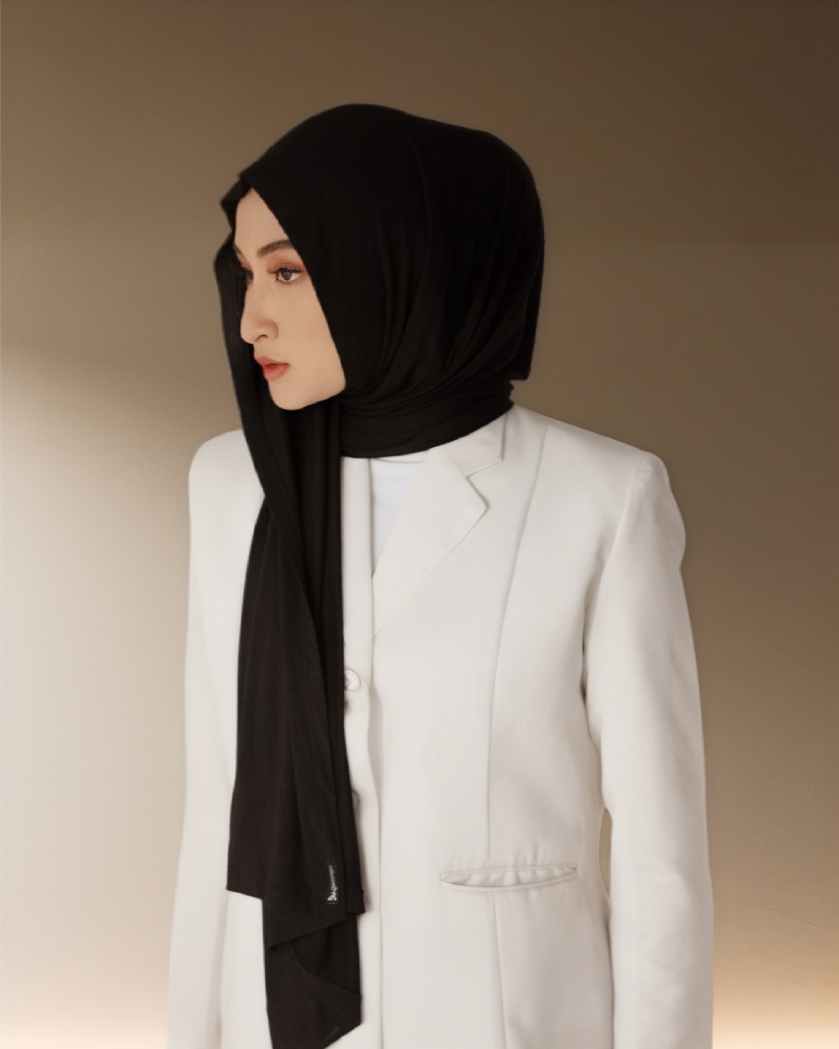 VOGUE BREEZE PASHMINA BLACK