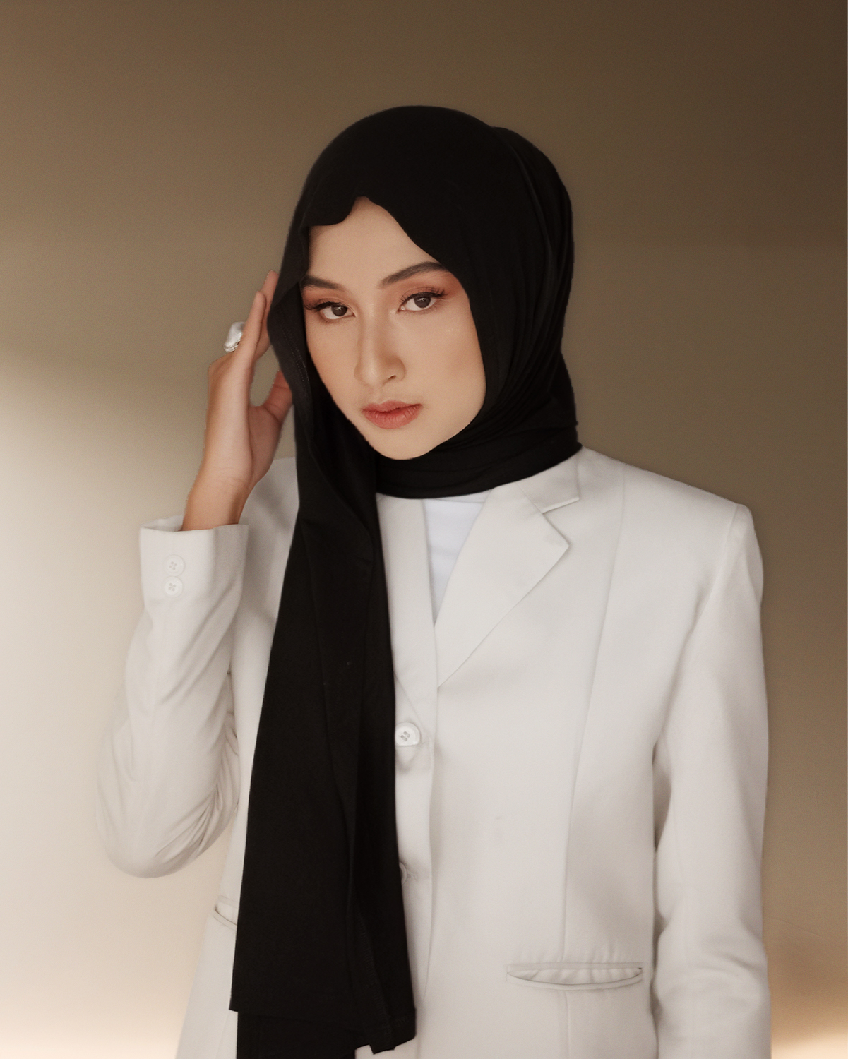 VOGUE BREEZE PASHMINA BLACK