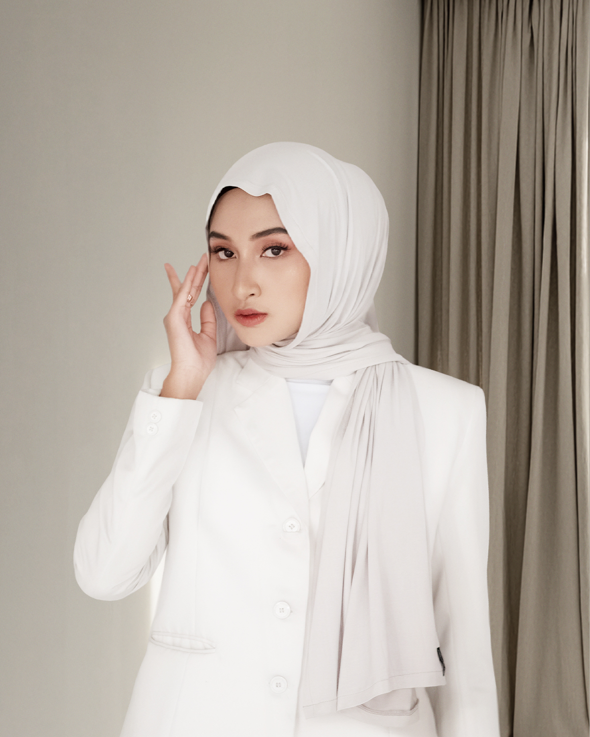 VOGUE BREEZE PASHMINA NATURE BONE