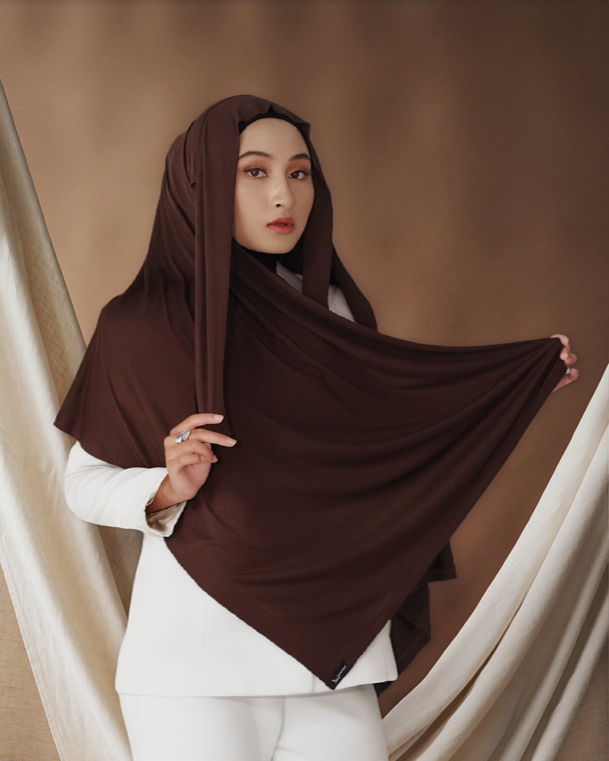 FLEXI MOTION PASHMINA COTTON CACAO