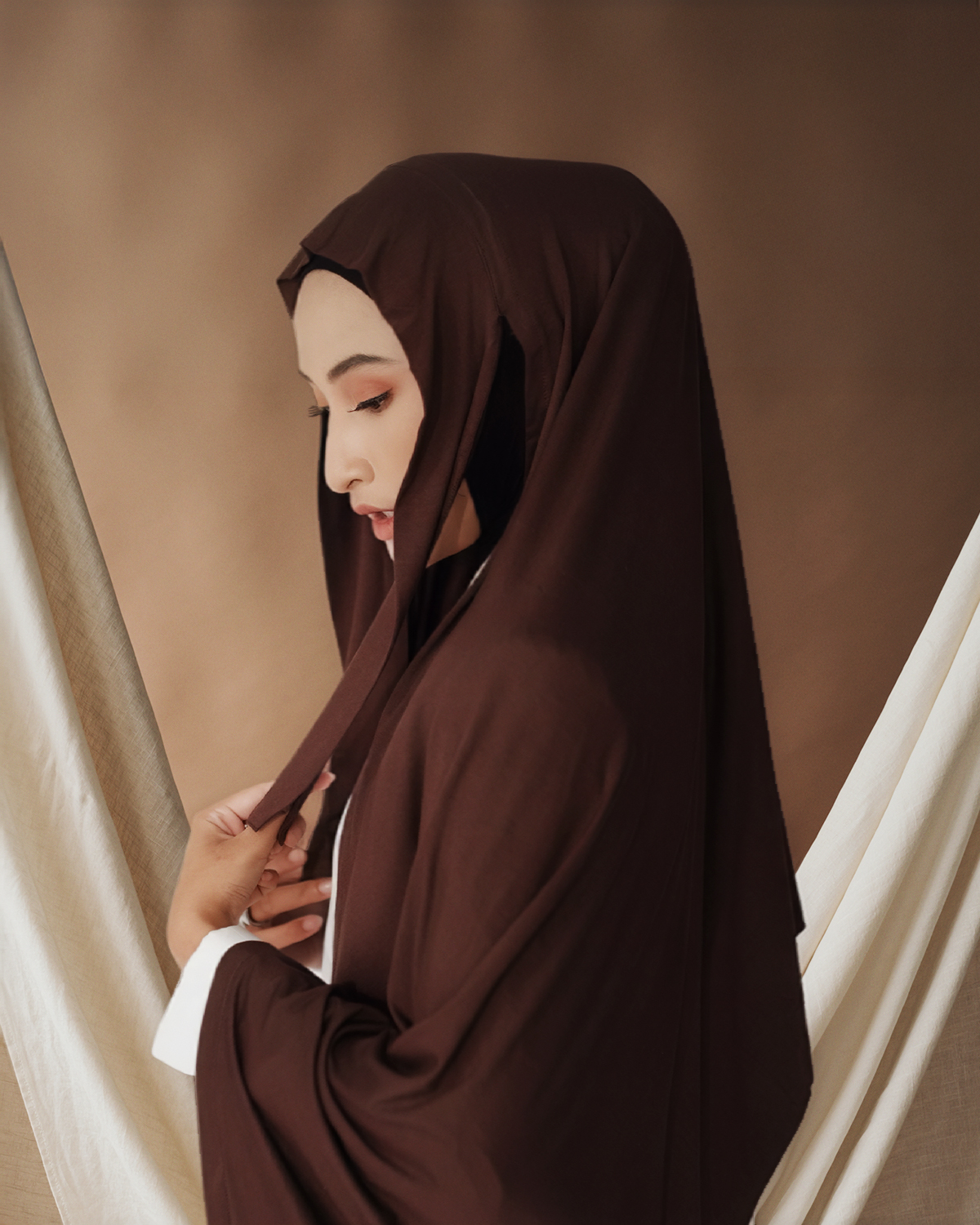 FLEXI MOTION PASHMINA COTTON CACAO